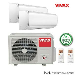 MULTI SPLIT KLIMATSKA NAPRAVA VIVAX 2X ACP-07CH21AEMI NO 1X ACP-14COFM40AERIS ZE