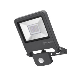 LED ZUNANJI REFLEKTOR LEDVANCE 30W ENDURA FLOOD DG CW TEMNO SIVI S SENZORJEM