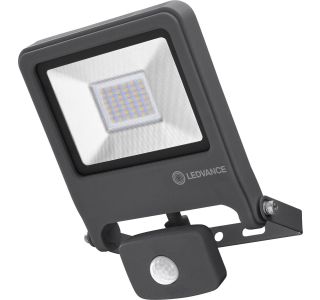 LED ZUNANJI REFLEKTOR LEDVANCE 30W ENDURA FLOOD DG TEMNO SIVI S SENZORJEM