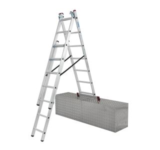 TRODELNA LESTEV KRAUSE CORDA 3X7 STOPNIC 1.9M PRIMERNA ZA STOPNICE