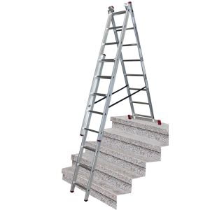 TRODELNA LESTEV KRAUSE CORDA 3X8 STOPNIC 2.2M PRIMERNA ZA STOPNICE