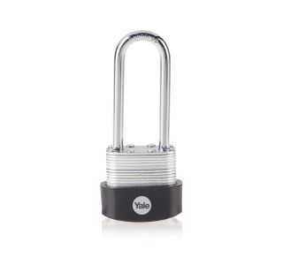 CILINDRIČNA OBEŠANKA 40 MM YALE HIGH SECURITY, ODPORNOST PROTI KOROZIJI, LOK KALJENO JEKLO, 3 KOS S 3 KLJUČI - NA ISTI KLJUČ