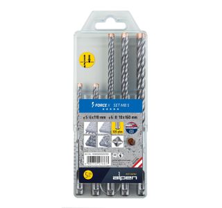 GRT. SVEDROV ZA BETON ALPEN 5-6-6-8-10 MM 5 DELNA FORCE X MB 5 4-REZILA