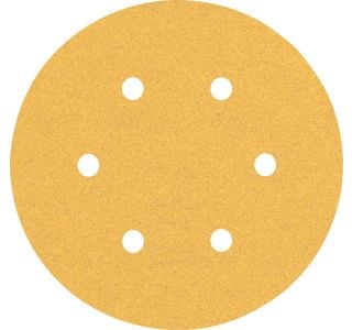 5-DELNI KOMPLET BRUSNIH PAPIRJEV S 6 LUKNJAMI EXPERT C470 ZA EKSCENTRIČNE BRUSILNIKE, 150 MM, G 100