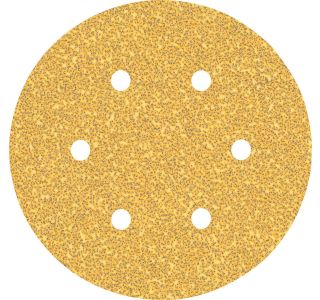 5-DELNI KOMPLET BRUSNIH PAPIRJEV S 6 LUKNJAMI EXPERT C470 ZA EKSCENTRIČNE BRUSILNIKE, 150 MM, G 40