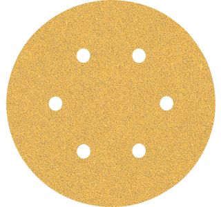 5-DELNI KOMPLET BRUSNIH PAPIRJEV S 6 LUKNJAMI EXPERT C470 ZA EKSCENTRIČNE BRUSILNIKE, 150 MM, G 60