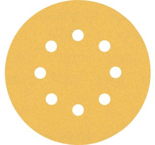 5-DELNI KOMPLET BRUSNIH PAPIRJEV Z 8 LUKNJAMI EXPERT C470 ZA EKSCENTRIČNE BRUSILNIKE, 125 MM, G 120