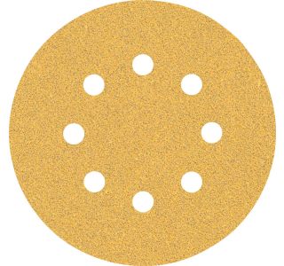 5-DELNI KOMPLET BRUSNIH PAPIRJEV Z 8 LUKNJAMI EXPERT C470 ZA EKSCENTRIČNE BRUSILNIKE, 125 MM, G 60