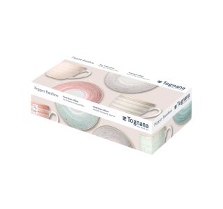 SET ČAJNIH SKODELIC S PODSTAVKI 6/1  IRIS  PEPPER  BAMBOO