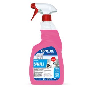 ČISTILO ZA DEZINFEKCIJO SANITEC 750 ML SANIALC Z RAZPRŠILKO SANITEC