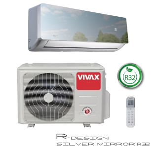 KLIMATSKA NAPRAVA VIVAX ACP-12CH35AERI+ SI.MIRROR 3.5KW, NOTR+ZUN ENOTA