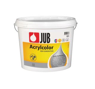 FASADNA BARVA JUB ACRYLCOLOR BELI 15 L 1001