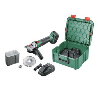 AKUMULATORSKI KOTNI BRUSILNIK ADVANCEDGRIND 18 +  SYSTEMBOX (18 V, 1X 4,0 AH)