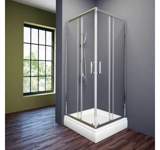KAD ZA PRHANJE AQUAESTIL ODRA 90 X 90 Z OBLOGO