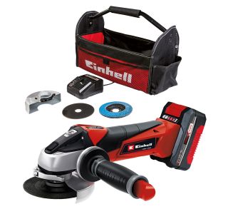 AKUMULAT. KOTNI BRUSILNIK EINHELL TE-AG 18/115 LI KIT POWER X-CHANGE