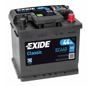 AKUMULATOR EXIDE CLASSIC EC440 AH44 D+ 360A 207X175X190