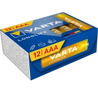 ALKALNI BATERIJSKI VLOŽEK VARTA CUBE12 AAA 12/1 LONGLIFE