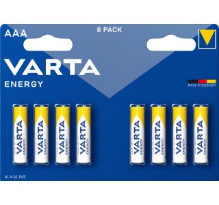 ALKALNI BATERIJSKI VLOŽEK VARTA LR03 AAA 8/1 ENERGY