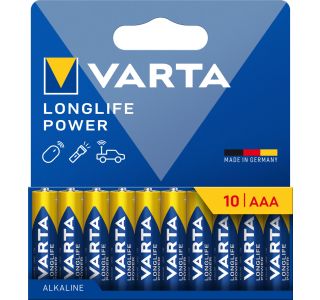 ALKALNI BATERIJSKI VLOŽEK VARTA POWER AAA 10/1 LONGLIFE