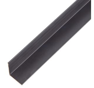 KOTNI PROFIL ALBERTS ALU 20X20X1X2000 MM ČRNO ELOKSIRAN
