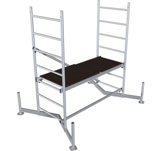 ALUMINJASTI ODER KRAUSE MONTO CLIM TEC PODEST 1.95X1.45 M DELOVNA VIŠINA 5 M