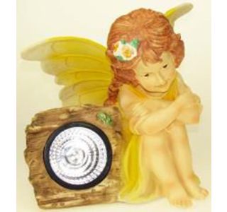 ANGEL SOLARNI MIX BARV VIŠ 27 CM