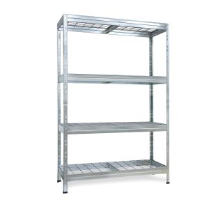 REGAL AR SHELVING 180X150X60CM 4P/300KG MREŽA GALVA