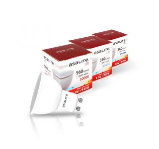 ASALITE LED SIJALKA GU10 7W 3000K 560LM