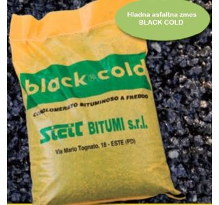 HLADNA ASFALTNA BITUMENSKA ZMES 25KG - BLACK ' COLD