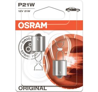 AVTOMOBILSKA ŽARNICA OSRAM 12V 21W BA15S P21W 2/1