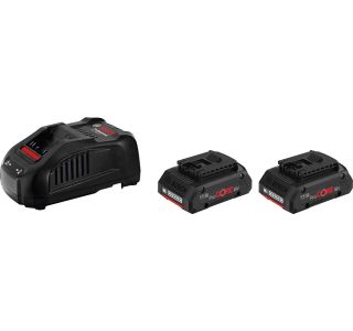 ZAČETNI KOMPLET BOSCH 2 X PROCORE18V 4.0AH + GAL 1880 CV PROFESSIONAL