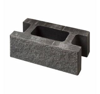 BETONSKI IZDELEK KOGRAD ZIDAK OSNOVNI 50X25X19 ČRN