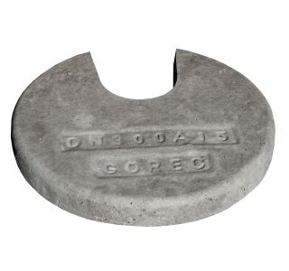 BETONSKI POKROV GOREC FI 30 Z IZREZOM