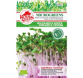 SEME VRTNINE ROYAL SEEDS BIO KOLERABICA RDEČA