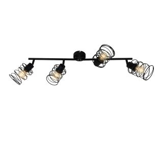 DEKORATIVNI REFLEKTOR BRILONER BLACK SPIRAL 4XE14