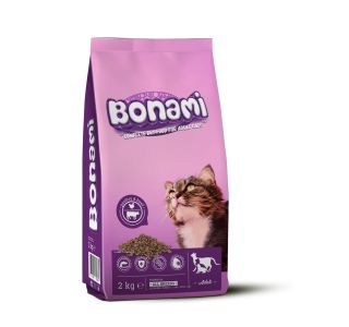 SUHA HRANA ZA MAČKA BONAMI BRIKETI PERUTNINA & GOVEDINA, 2 KG