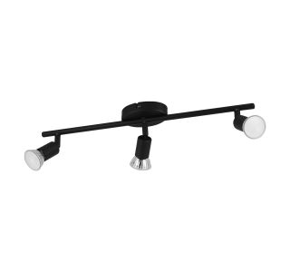 DEKORATIVNI LED REFLEKTOR EGLO BUZZ-LED 3XGU10 ČRN