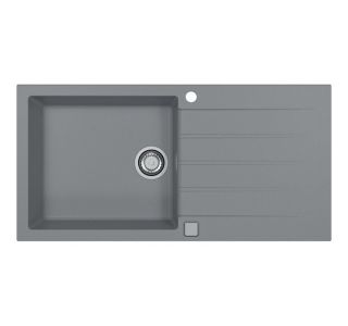 GRANITAL POMIVALNO KORITO ALVEUS CADIT 50, G81 CONCRETE 1000X500 MM