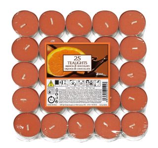 ČAJNA SVEČA ALADINO 25/1 ORANGE AND CHOCOLATE