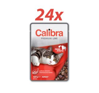 CALIBRA PREMIUM ADULT RACA 24X100 G