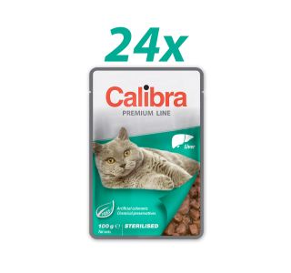 CALIBRA PREMIUM STERILISED JETRA 24X100 G