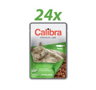 CALIBRA PREMIUM STERILISED LOSOS 24X100 G