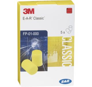 ČEP ZA UŠESA 3M E-A-R CLASSIC 5 PAROV V ZAVITKU