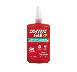 CILINDRIČNO LEPLJENJE HENKEL ACM LOCTITE 648 BO250MLSK/RO/SI/HR 250 ML