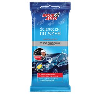 MOJE AUTO ČISTILNI ROBČKI ZA STEKLO 24/1