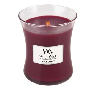 SVEČA V KOZARCU WOODWICK CLASSIC MEDIUM BLACK CHERRY