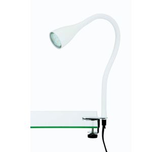 NAMIZNA SVETILKA CLIP LED 1X3W GU10 S STIKALOM, BELA