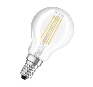 LED ŽARNICA E14 OSRAM CLP40 4W/840, BISTRA BASE FILAMENT, PAK/5