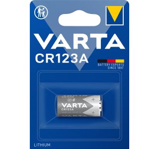 FOTO BATERIJSKI VLOŽEK VARTA CR 123 A 3V BL/1