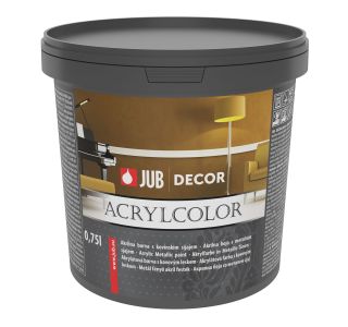 DEKORATIVNA BARVA JUB DECOR ACRYLCOLOR BRONASTI 5003 0.75 L